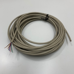 Cáp Tín Hiệu 10 Core x 0.1mm² Cable AWM 2464 80C 300V VW-1SC I/II FT1 5P x 28AWG Grey OD 4.8mm Length 1M
