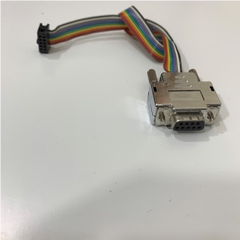 Cáp Chuyển Đổi Flat Ribbon Cable 10 Pin IDC Connector Pitch 2.54mm to RS232 DB9 Female Length 30Cm