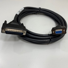 Cáp 3M 10ft A&D AX-KO2116-090 RS-232C Shielded Cable DB25 Male to DB9 Female For Cân Điện Tử AND A&D Balance GP Series GP-20K /GP30K/GP32K GP-40K/GP-60K/GP-61K witch Computer