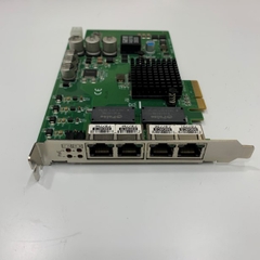 Card Mạng Máy Chủ Intel I350 Chip PCIE X4 RJ45 Quad 4 Port Industrial Network Card PoE Vision Frame Grabber NICs Gigabit Ethernet Lan 1000Mbps