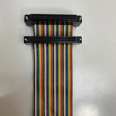 Cáp Original A6CON1 40 Pin to A6CON1 40 Pin Dài 35Cm Cable Flat Ribbon Data Rainbow Color For PLC I/O Cable Control Mitsubishi Q Series witch Terminal Board