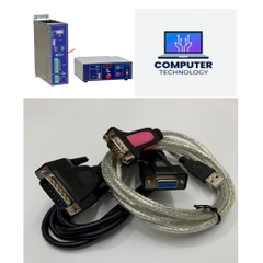 Combo Cáp Hình Biến Tần BMR GmbH – Frequency USB to RS232 + Cable DB15 Pin Sub-D Male to DB9 Female For Nạp Chương Trình BMR GmbH SFU 0200/SFU 0102/0202/SFU 0300 Với Computer