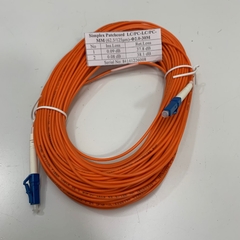 Dây Nhẩy Quang 1Gb OM2 LC/PC-LC/PC Multimode Simplex Fiber Optic Patch Cord Cable 2.0mm 62.5/125 Length 30M