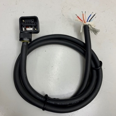 Cáp Điều Khiển 1M 3.3ft Connector Yaskawa JZSP-CSP21-03-E 9 Pin to 6 Core Ends Shielded Cable OD 7.0mm For Yaskawa Servo Motor Encoder Cable Original in Japan