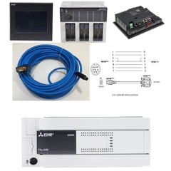 Cáp Lâp Trình GT01-C300R4-8P Mitsubishi Cable 30M For Use With HMI GT1040-QBBD, GT1045-QSBD, GT1050-QBBD, GT1055-QSBD, PLC FX1-3 Series