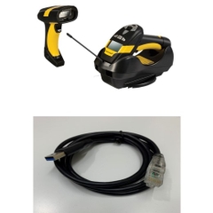 Cáp Máy Quét Mã Vạch Datalogic CAB-438 Cable USB Shielded Dài 1.3M For Datalogic PowerScan M8300 Laser Display Barcode Scanner