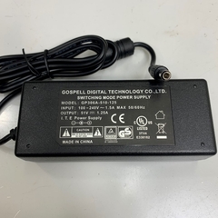 Adapter 51V 1.25A 64W GOSPELL GP306A-510-125 Connector Tip Size 5.5mm x 2.1mm