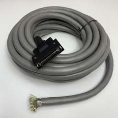 Cáp Điều Khiển Servo Driver X4 PLC Control Cable I/O DV0P4360 Cable Shielded MDR 50 Pin Male to 50 Core (50 x 0.2mm² OD 14mm) Dài 2M 6.5ft For Panasonic Mitsubishi Yaskawa