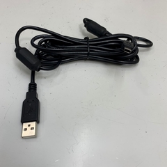Cáp 3M 10ft TSI 700036 Computer Cable USB Type A to Mini USB B 5 Pin Shielded Cable E212689 2 Ferrite For Máy Đo Độ Bụi TSI 9303 AeroTrak Handheld Particle Counter with PC Computer