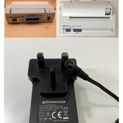 Adapter OEM PW-C0725-W2-B Dùng Cho Máy In Nhiệt 7.5V 2.8A Hypercom Connector Size 5.5mm x 2.5mm DC + C – For Printer Seiko DPU414 DPU-414 Series