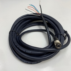 Cáp 3M 10ft MV-ACP-H6P-Open-ST-3M Power/IO Cable Hirose 6 Pin Female HR10A-7P-6S(73) to 6 Core Open End For Basler Sony Hikrobot Industrial Camera Power Trigger IO Signal Cable 6 Pin Hirose