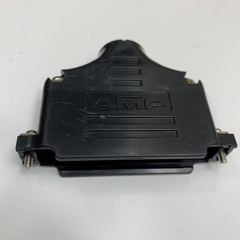 Vỏ Ốp Nhựa Bắt Vít Rắc Hàn AMP D-Sub DB37 37 Pin Serial Port Connector Kit Plastic Cover Housing Hood