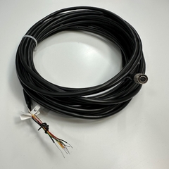 Cáp 10M 33ft Industrial Hirose HR10A-7P-6S Shielded Trigger Cable Towline Power Cable For Industrial Camera Industrial Camera Basler, Hikrobot