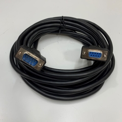 Cáp Lập Trình XW2Z-500S-V Dài 5M 17ft Communication RS232 DB9 Male to Female Cable Shielded For PLC Omron C200HE-CPU42 C200HW With Personal Computer/HMI