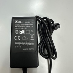 Adapter 24V 3A 72W KTEC IEC C14 Plug Connector Tip Size 5.5mm x 2.5mm
