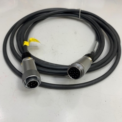 Cáp 4.5M 15ft Nordson 7028178 EFD Cable Valve/Driver 4.5M-HH-DC Connector Hirose RM15TRD-10S(71) 10 Pin Female to Hirose RM15TPD-10P(71) 10 Pin Male Circular Connector For NORDSON Torque block control