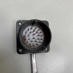 Đầu Jack JAE 28-12P 26 Pin Male Circular Connector 26 Way Socket Contacts 16A Panel Mount Receptacle Pin For Servo Motor Cable