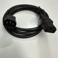 Dây Nguồn Máy Chủ LONGWELL LS-60 LS-14 AC Power Cord C13 to C14 10A 250V 3x1.0mm² 18AWG For UPS PDU APC ARES Eaton Emerson Và Server Rack Length 1.8M