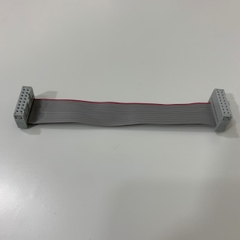 Cáp Flat Ribbon Data Cable 16 Pin Grey Dài 11Cm IDC Female Connector Pitch 2.54mm - Cable Pitch 1.27mm For HMI Panel CMC CNC PLC