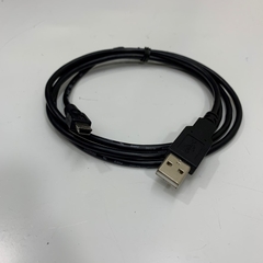 Cáp 1.3M 4.3ft Shielded Cable USB 2.0 Type A to Mini-B 5 Pin For Máy Đo Nhiệt Độ Hồng Ngoại Flike 566/568 Laser Temperature Gun witch PC Computer Downloading Data Interface Cable