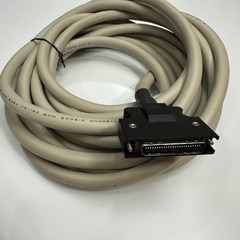Cáp 6M 20ft DV0P4360 Interface Cable Panasonic CN1 A5 A6 Series X4 Servo Driver I/O Control Line MR-J3CN1 Signal Cable ONAMBA-M E43213 Connector MDR 50 Pin Male to 50 Core OD Ø 12.0mm Gray