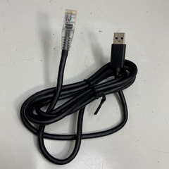Cáp 1.8M 6ft CBA-U01-S07ZAR USB Cable For Barcode Scanner Zebra Symbol DS9208 DS4308 LI4278 LS9203 DS4308 DS4608 DS2208 Cable USB to RJ50 10 Pin 10P10C