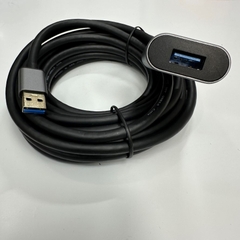 Cáp 5M 17ft UNITEK Extension Cable USB 3.0 Male to Female  with Power Adapter SuperSpeed 5Gbps For Industrial Camera, Hikrobot, Microscope Digital Camera USB3.0 Data Cable
