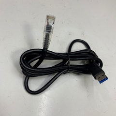 Cáp 1.8M 6ft CRA-C500-C298 USB Cable For Barcode Scanner CODE CR1100 CR1500 CR6000 CR1421 CR2600 Cable USB to RJ50 10 Pin 10P10C
