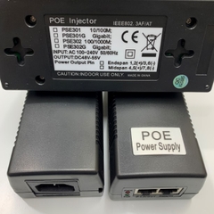 Bộ Chuyển Nguồn POE 48V - 55V 0.62A 30W Gigabit PoE Injector 10/100/1000Mbps POE+ IEEE 802.3AF/AT Up to 100 Meters For Wifi Cisco Wireless Access Point