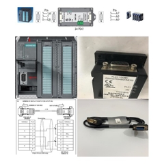 Cáp Lập Trình Kêt Nối PLC Siemens S7-300 Với Renu GWY-00 Gateway Protocol Converter RS232 RS485 PLC DCS Module Transducer Dài 1.8M