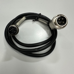 Cáp 1M 3.3ft Cable Connector Hirose RM15TP-4PA(71) 4 Pin Male Circular to Apex PLT-164-P-R 4 Pin Female Circular For Signal and Power Cable Industrial