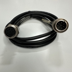 Cáp 1.4M 4.6ft Cable Connector Hirose RM15TP-8PH(71) 8 Pin Male Circular to Hirose RM15TRH-8S(71) 8 Pin Female Circular For Signal and Power Cable Industrial