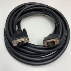 Cáp Điều Khiển Bộ Mã Hóa Công Nghệ Thang Máy Heidenhain Linear Encode Shielded Cable HD 15 Pin Male to Female D-Sub VGA Dài 4.5M For Step Elevator integrated inverter AS380 lift controller 380V 5.5kw witch Heidenhain ERN1387