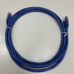 Cáp Mạng Đúc OEM UC-CMC020-01A Dài 2M 7ft Cable Blue CAT6 UTP 24AWG Industrial Ethernet Gigabit RJ45 For HMI PLC Ethernet RJ45 Cable