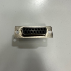 Đầu Jack Connfly D-Sub-SOLDER 15S DB15 Female Connector Plug 3A 250V Solder Type Nickel Plated 15 Way For Industrial Servo Motor, Interface I/O Control, Data Signal and Power Cable