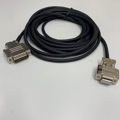 Cáp Điều Khiển 6XV1440-2KH32 Siemens Dài 2.5M 8.3ft Connector DB15 Male D-Sub to DB9 Female Download Cable RS232 For Siemens Simatic S5 HMI Siemens Simatic OP7 Panel witch Computer