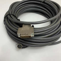 Cáp Điều Khiển SICK DOL-1208-W20MAC1 (6037727) CZ 1420 Dài 20M 66ft Connector M12 8 Pin A-Code Female 90 Degree to DB15 Male 90 Degree Black For Industrial Automation