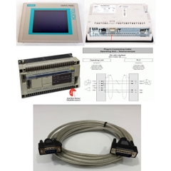 Cáp Lập Trình Siemens 6XV1440-1EH32 Cable RS485 Length 3.2M For Siemens SIMATIC Operator Interface Panel TD/OP to TELEMECANIQUE TSX 17-20 MICRO-PLC