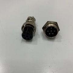 Bộ Rắc Hàn Connector GX16 Jack 6 Pin Male + Female Cable Diamete 7.0mm