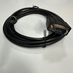 Cáp 3M 10ft Cáp Kiết Nối Truyển Thông RS232 Shielded Cable Mini Din 4 Pin Male to DB9 Male For PLC FATEK FBs-Series witch HMI Advantech WOP-200K Series Touch Panel