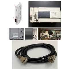 Cáp Kết Nối RS-232C Port on the Mitsubishi FX3U-232ADP-MB Với Máy In Printer Instruction SATO CT4 Zebra ZT Cable DB9 Male to Female 10ft Dài 3M