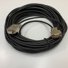 Cáp RS232 DB9 Extension Cable Male to Female All 9 Lines Straight Through 30Ft Dài 10M Có Chống Nhiễu Shielded For Industrial PLC CNC