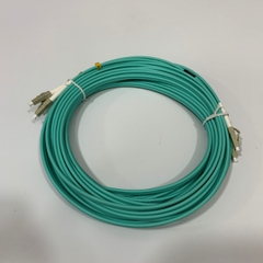 Dây Nhẩy Quang LC UPC to LC UPC Duplex OM4 Multimode PVC 3.0mm Fiber Optic Patch Cord 50/125m Cable Length 10M