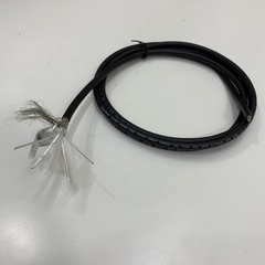 Cáp Điều Khiển Dài 2M 6.5ft 8 Core x 0.4mm Cable Shielded FOXCONN E208251 (UL) TYPE CL2 75°C LL110948 CSA 300V OD 6.3mm For Lan Network, Camera industrial, Encoder, Robot, Cable