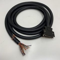Cáp 2M 6.5ft DV0P4360-2M Shielded Cable Connector MDR 50 Pin Male to 50 Core (50 x 0.2mm² OD 14mm) For Panasonic A5 Series Servo Driver CN X4 50P Terminal with Control Line I/O Cable