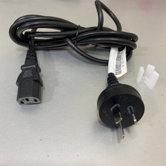 Dây Nguồn 3 Chân Dẹt Tam Giác Có Tiếp Địa HONGLIN HL-034 HL-026 AC Power Cord Australia & China GB2099 to C13 10A 250V 3Gx1.0mm² H05VV-F Cable OD 6.9mm Length 2.4M