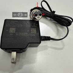 Adapter 12V 1.5A 18W APD US Plug OEM Thay Thế CAS HAPU05F1 12V 1.25A 10W Connector Tip Size GX16 2 Pin Female Screw Circular For Cân Đện Tử Tính Giá Commercial Scale CAS ER-Plus 6Kg