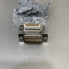 Bộ Rắc Hàn Cổng D-SUB 15 Chân Hai Hàng Dương DB15 Male 2 Row Gold RS232 485 422 Solder Connector Kit Plastic