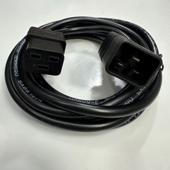 Dây Nguồn 2.7M 9ft Volex VSC19 VAC20S AC Power Cord IEC320 C19 to C20 16A 250V 14AWG 3x1.5mm² Cable For PDU UPS witch Server Computer