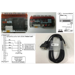 Cáp Kết Nối Điều Khiển EJ101442 Versions 3 and 5 Communication Cable RS232 DB9 Female to RJ11 6P6C 6 Pin Black 1.8M For Trend DDC IQ3 Direct Digital Controllers Với Computer